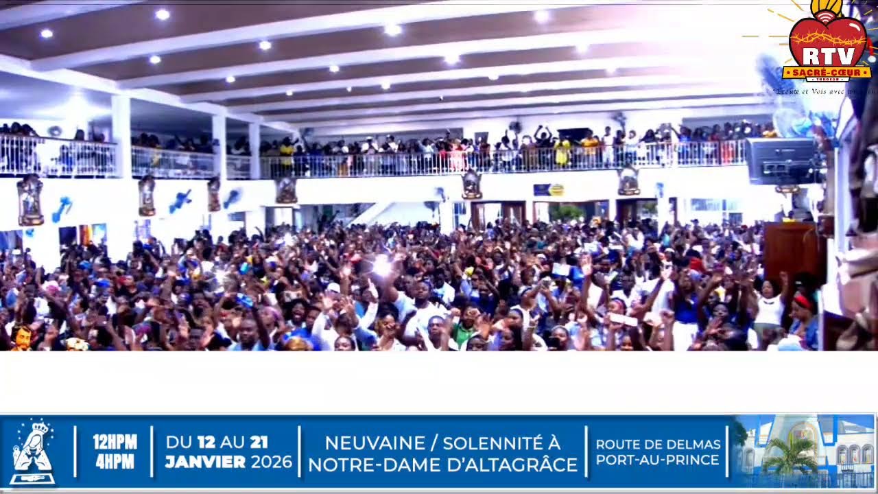Jour 1 de la Neuvaine à Notre Dame d' Altagrâce Delmas, Lundi 12 Janvier 2026