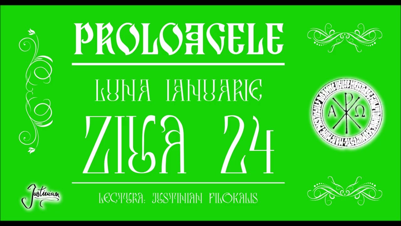 24 PROLOAGELE VOLUM 1 - IANUARIE 24