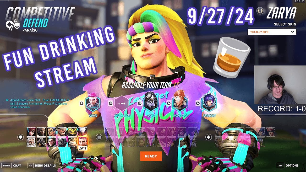 [9/27/24 VOD] Harbleu Plays Overwatch 2 