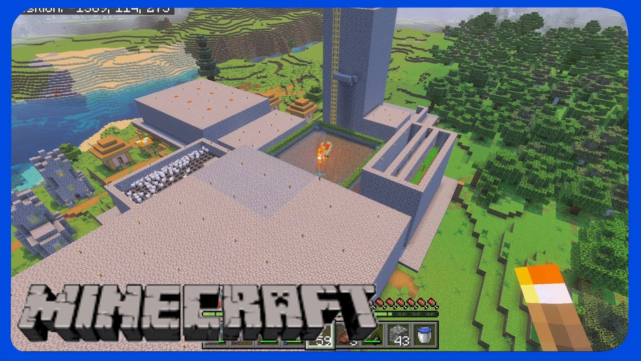 Vorzeitige Vollendung der Bambusfarm - Minecraft