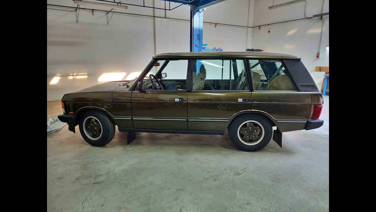 RESTAURO sedili in pelle e altro. RANGE ROVER CLASSIC........'o famo strano.