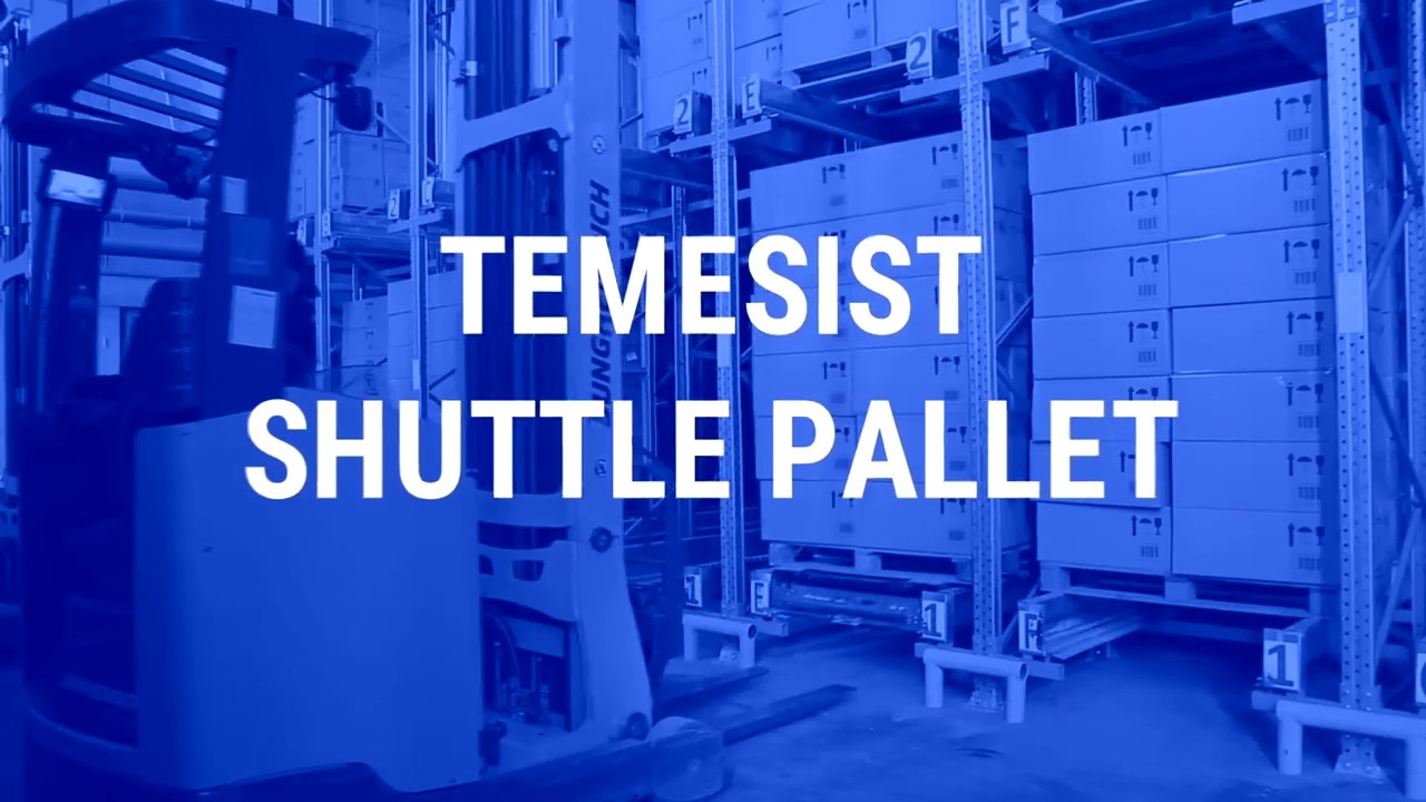 Temesist Radio Pallet Shuttle System 2018