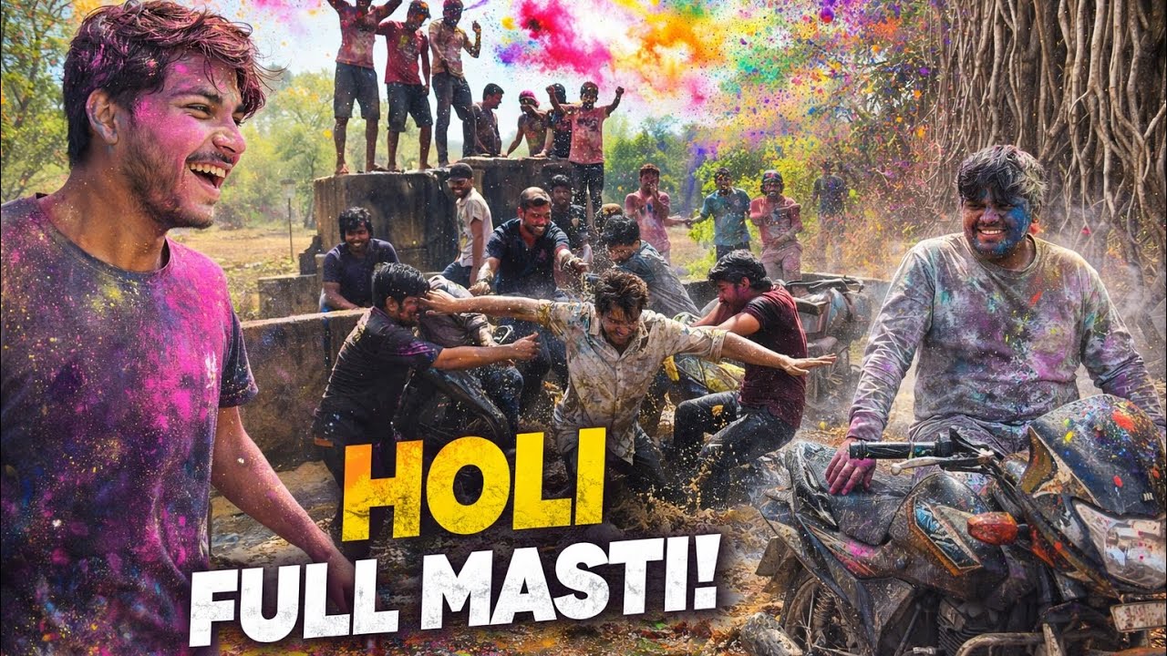 જંગલી હોલી 😨😝 || Harrshu_edit ||