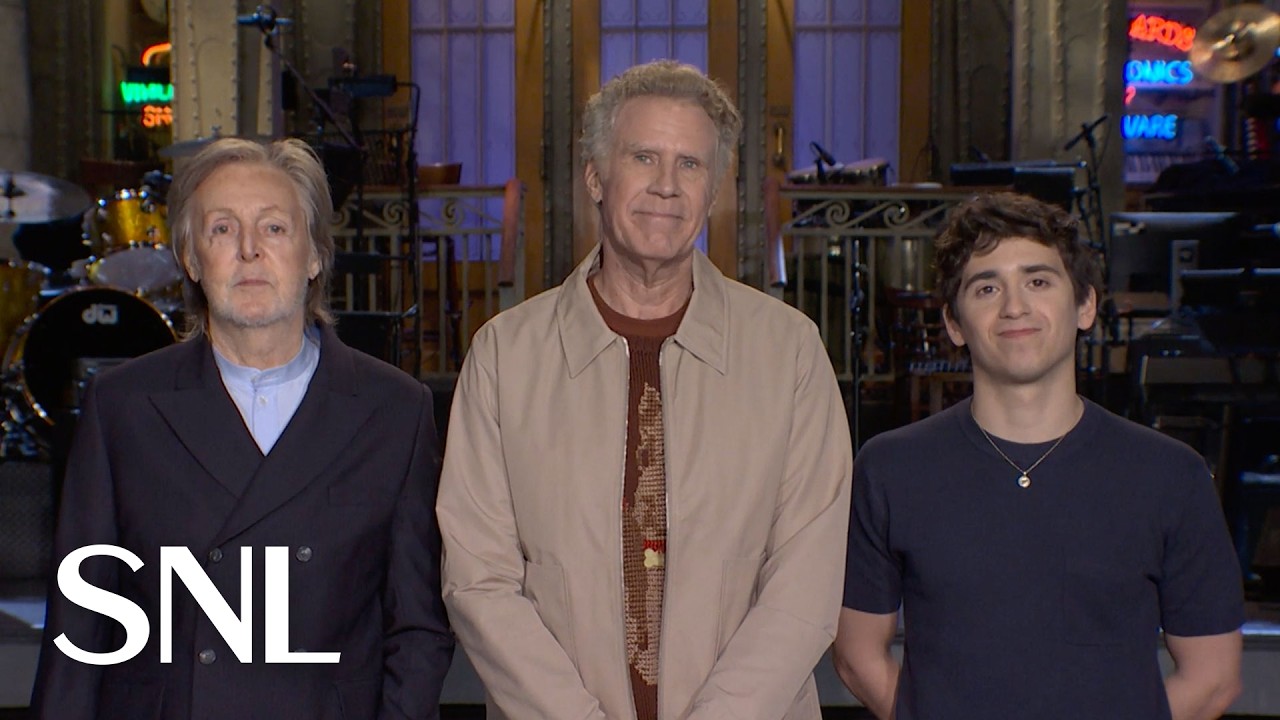 Will Ferrell Is Hosting the Season 51 Finale of SNL with Musical Guest Paul McCartney