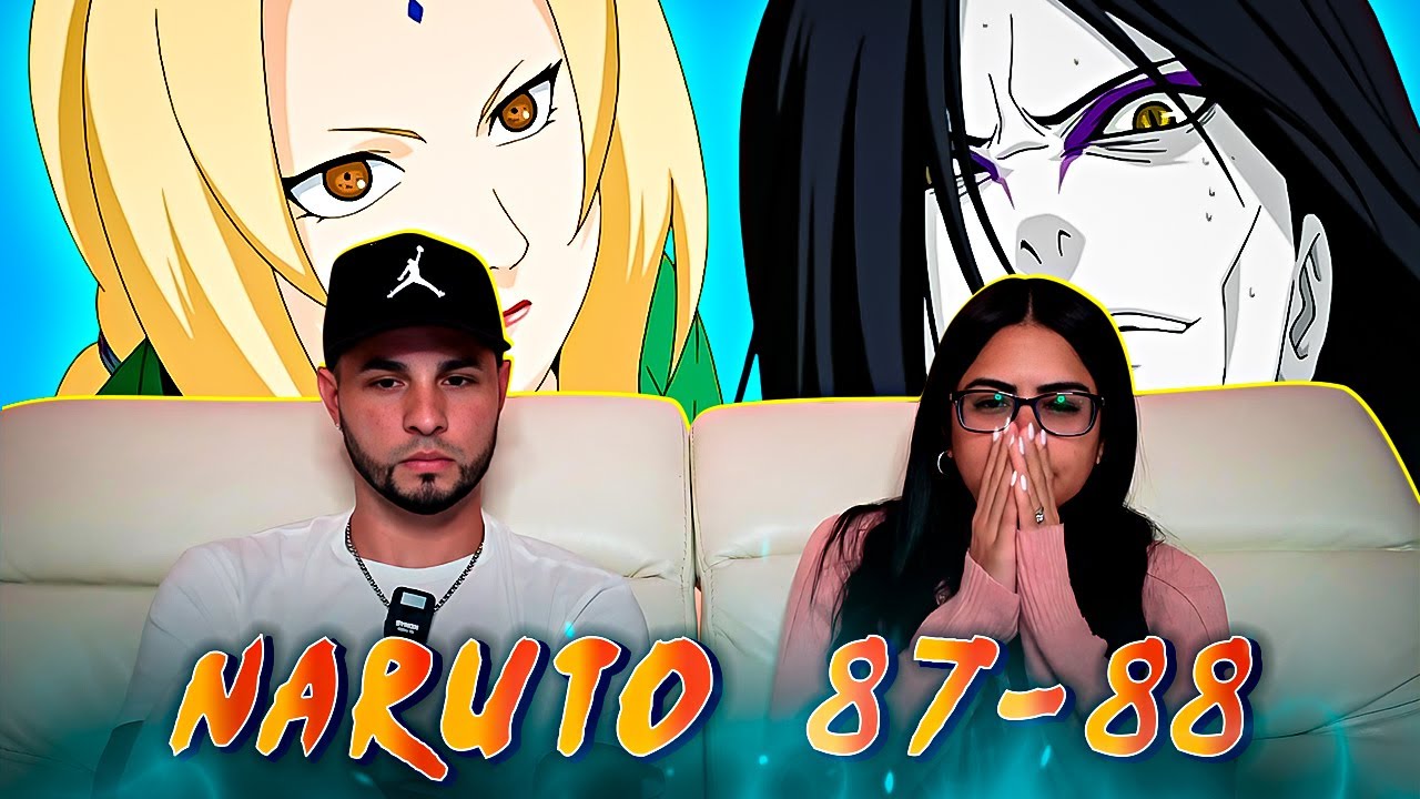 TSUNADE vs OROCHIMARU | Naruto Cap. 87 y 88 | REACCIÓN.