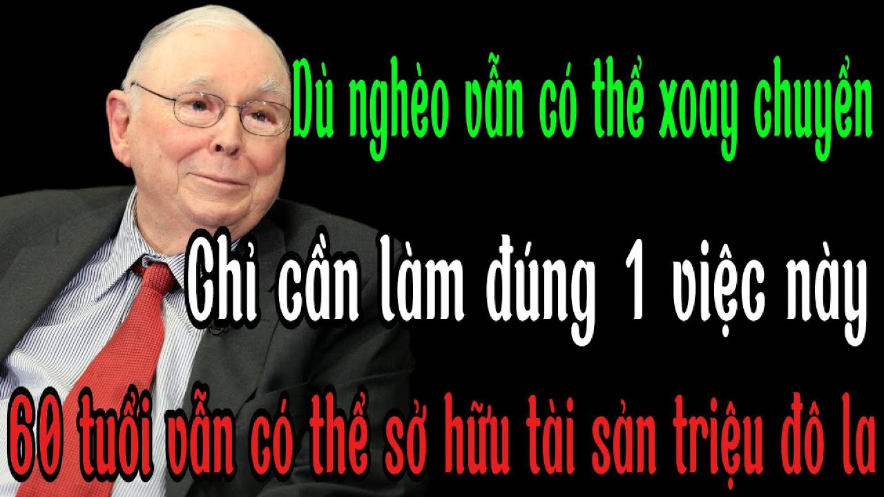 Dù thu nhập thấp, bạn vẫn có thể đổi đời: hãy bỏ thói quen xấu, giàu có và phẩm giá sẽ tự đến.