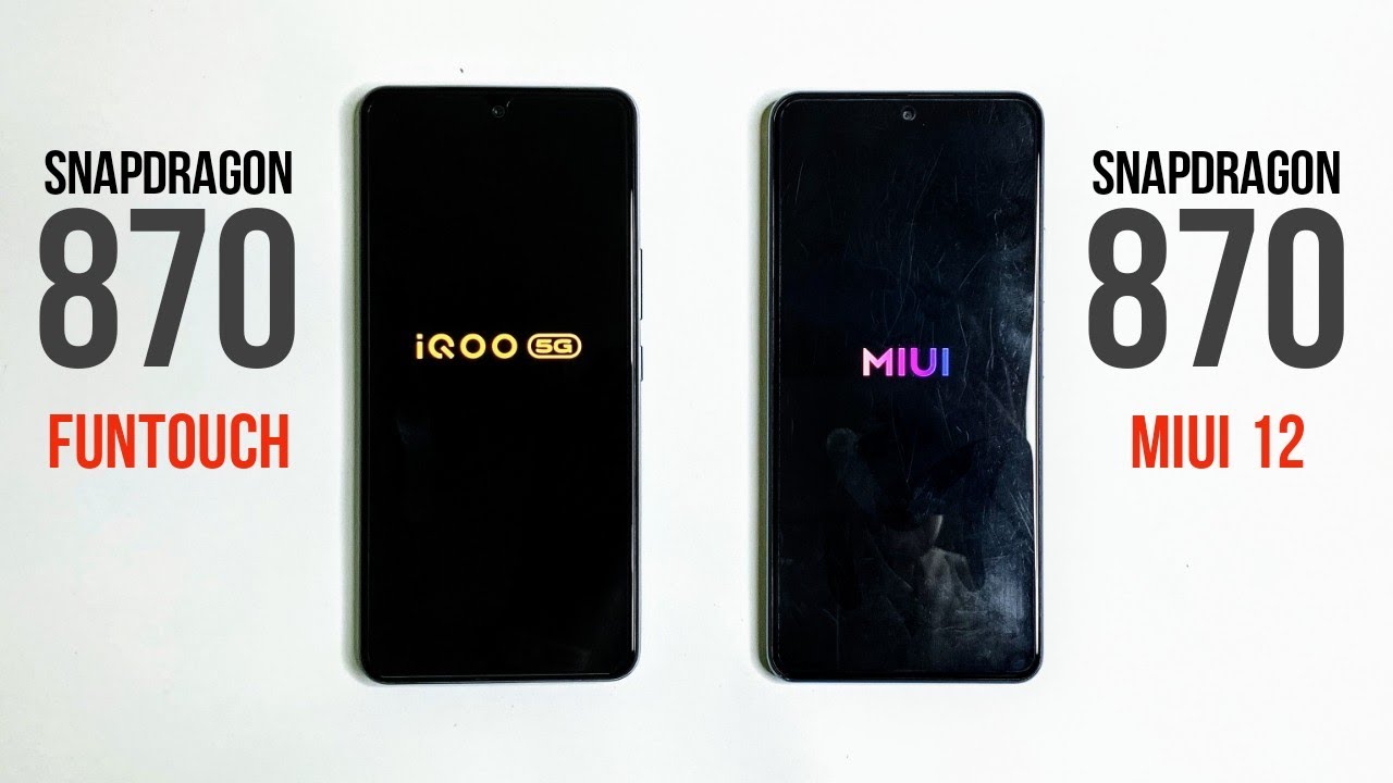 IQOO 7 Vs Mi 11X Speed Test// What A performance Guysssss