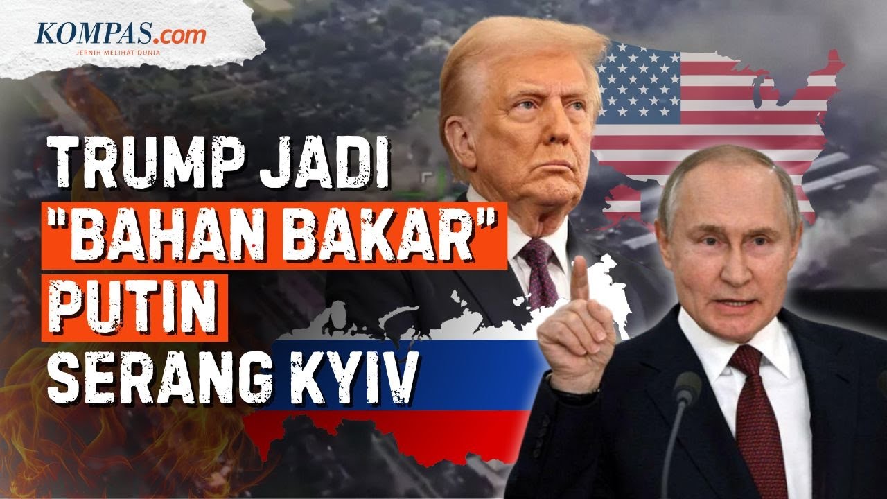 Mulut Trump Picu Reaksi Putin, Rusia Gempur Ukraina Tiap Presiden AS Berbicara