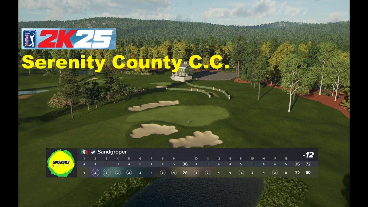 PGA Tour 2K25 - Serenity County C.C.