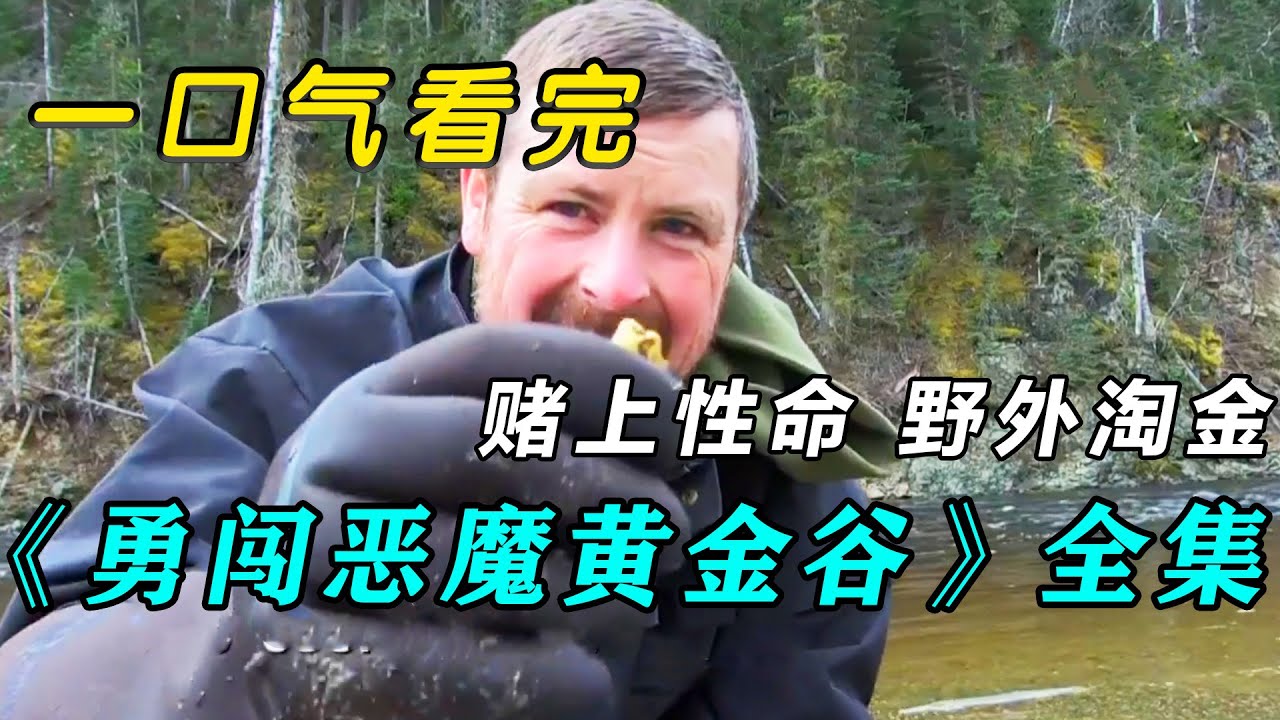 一口气看完《勇闯恶魔黄金谷》全集：淘金勇士赌上性命，前往被诅咒之地，一边求生一边挖金