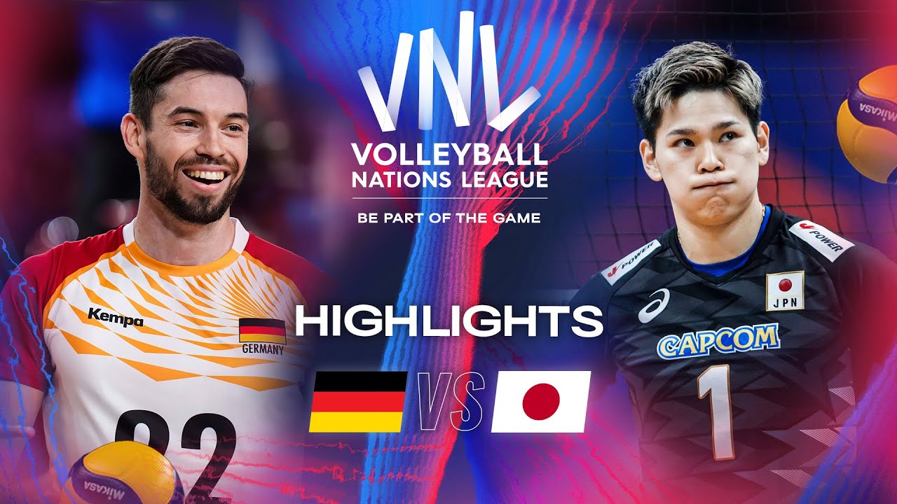 🇩🇪 GER vs. 🇯🇵 JPN - Highlights | Week 2 | Men's VNL 2024