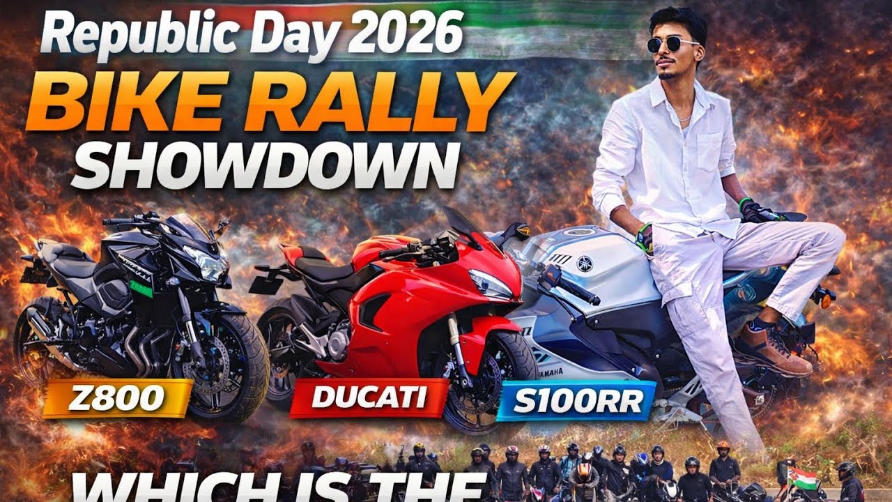 Republic Day 2026 🇮🇳 | Superbike Showdown 🔥 Z800 vs Ducati vs S1000RR. 