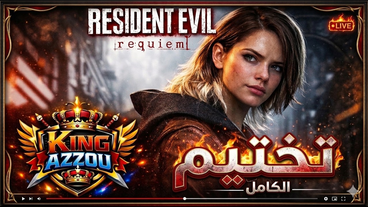 بث مباشر – رعب وبقاء في Resident Evil Requiem!  PART 2.