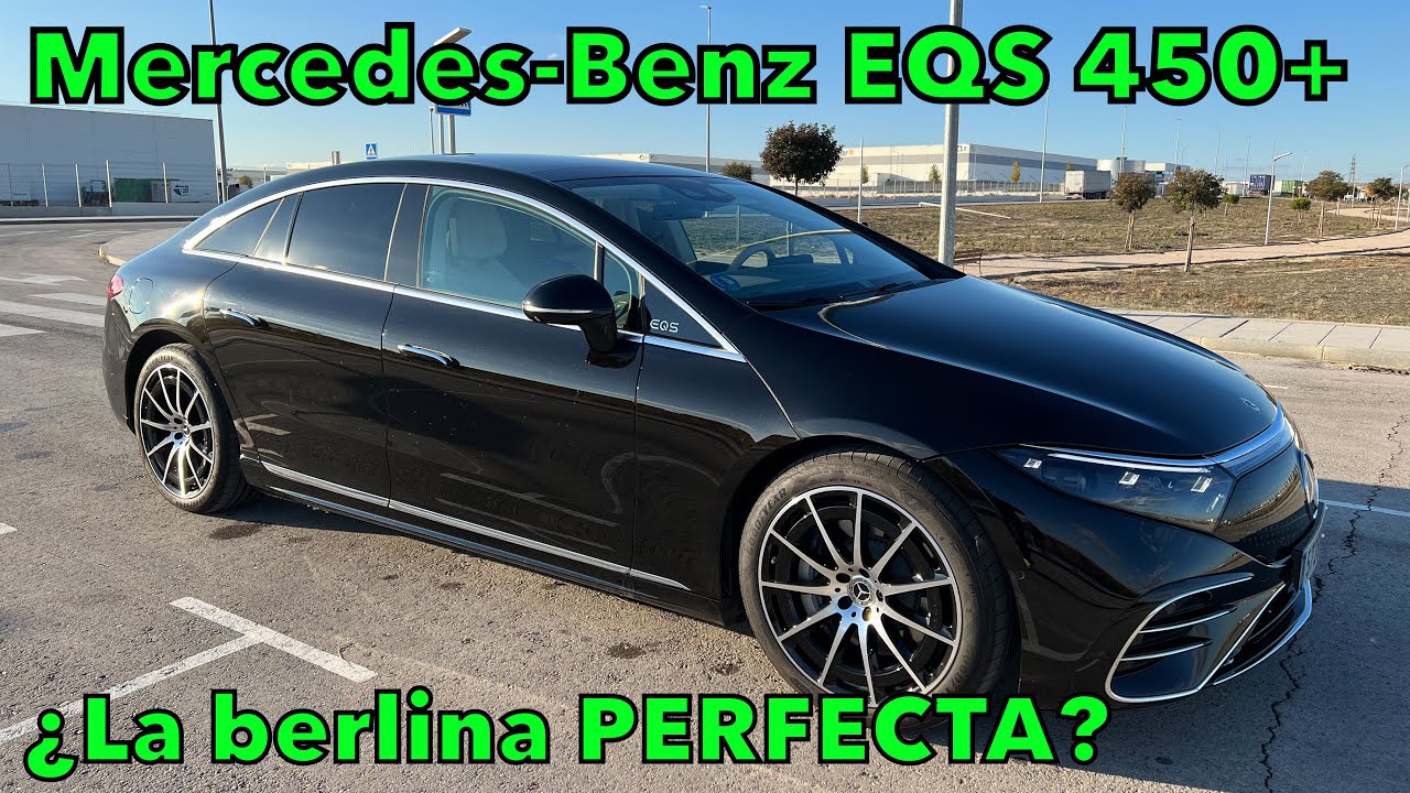 COCHE ELÉCTRICO 2022 Mercedes-Benz EQS 450+ REVIEW y PRUEBA en español ACELERACIÓN EQS MOTORK