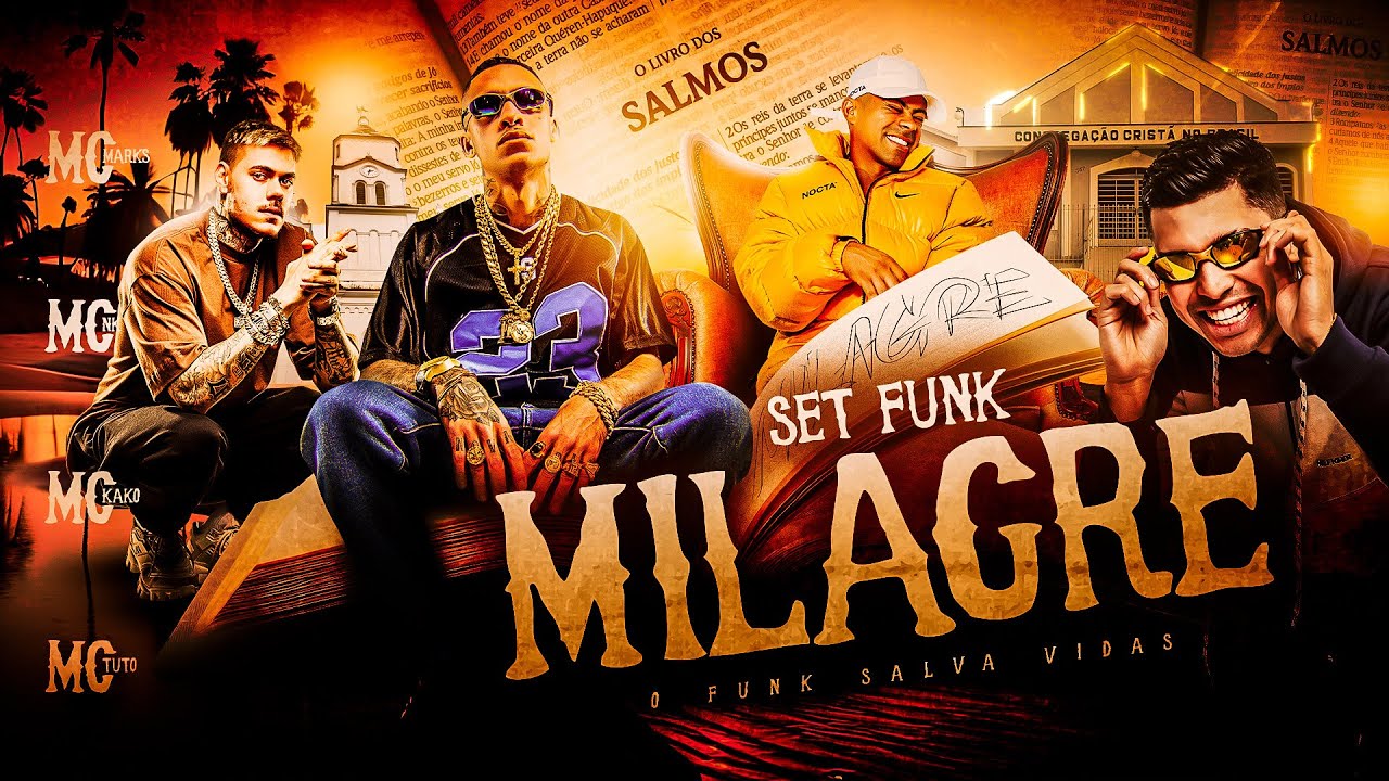 SET FUNK MILAGRE - MC Kadu, MC Kako, MC Neguinho do Kaxeta, MC Marks, MC Kanhoto e MC Tuto