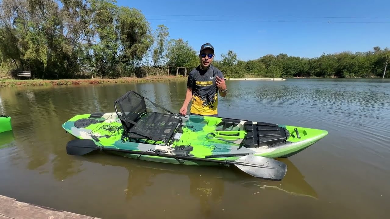 Review Completo: Caiaque Hidro2Eko Tuna Pro 2025 com Cuba Frontal