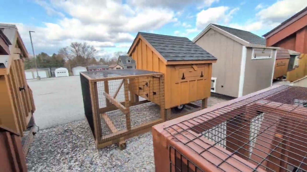 Exploring Chicken Coops at The Markets of Shrewsbury (Amish Market)