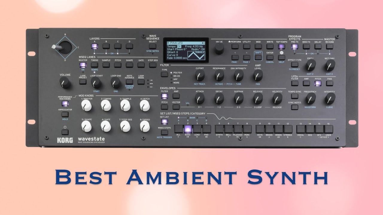 The Korg Wavestate is still the best for ambient !