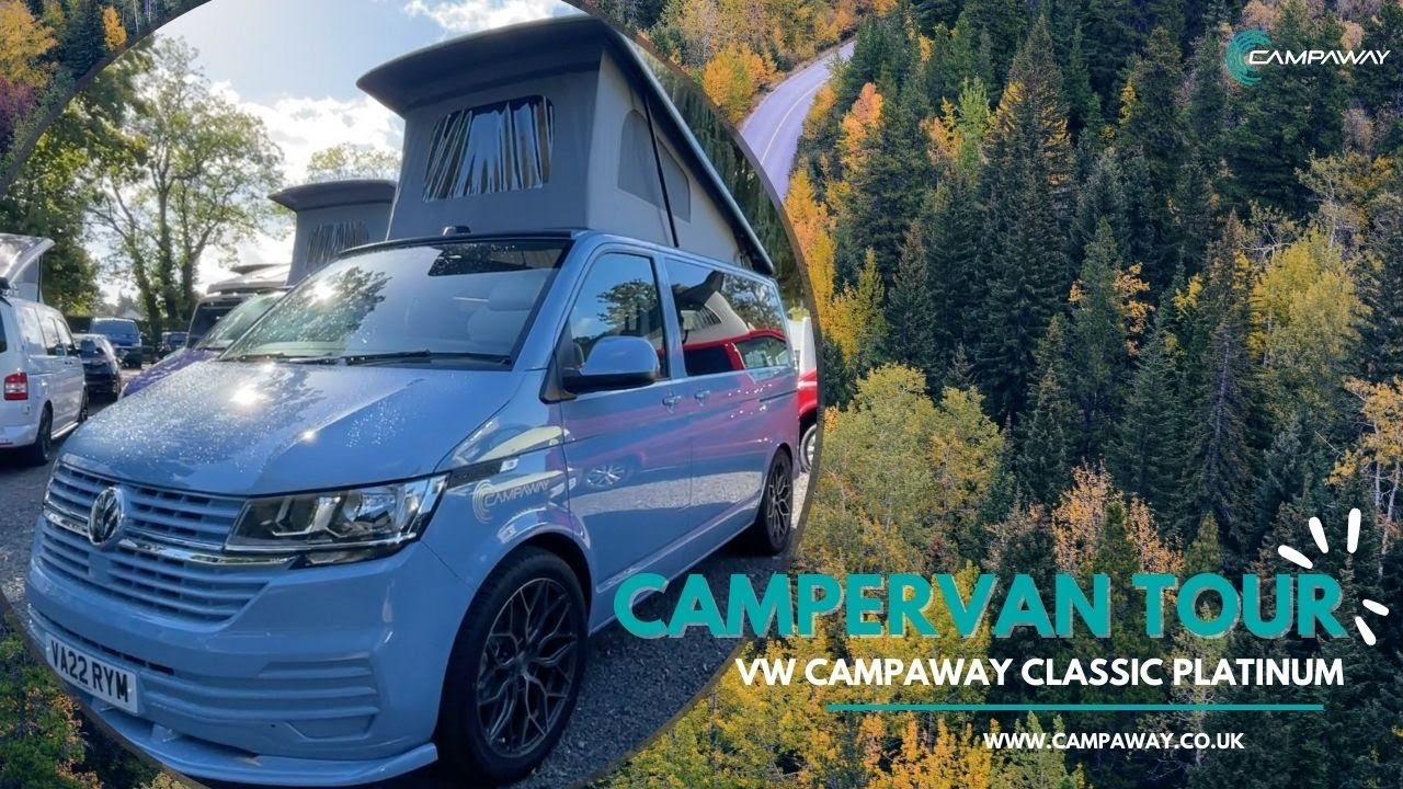 VW CAMPERVAN FOR SALE (CLASSIC PLATINUM) BY CAMPAWAY