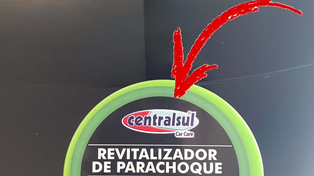 revitalizador de parachoque centralsul,como aplicar.