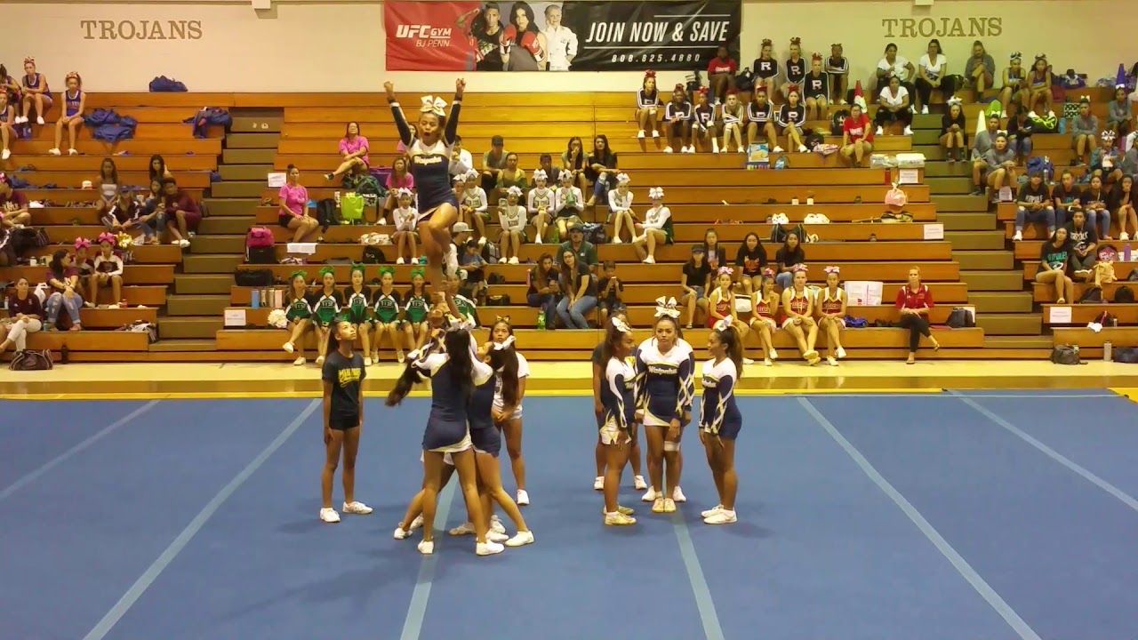 Waipahu Varsity 2017 Pre-Season Cheer Competition