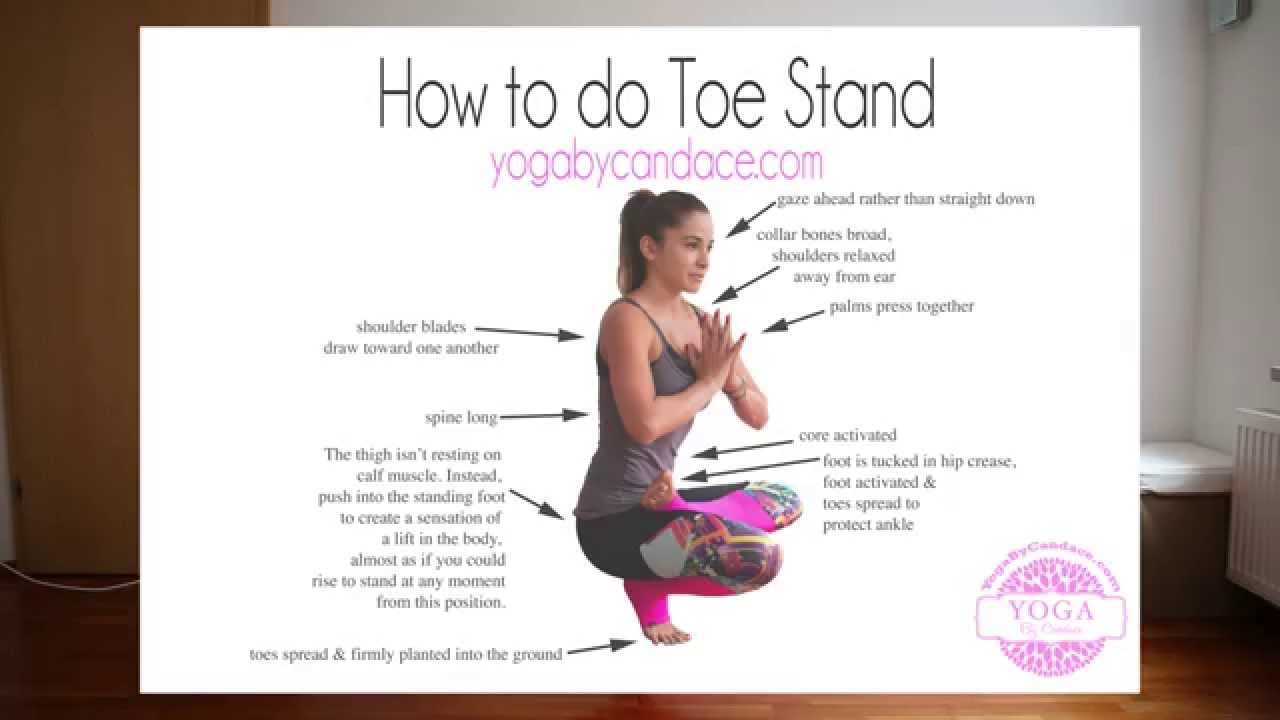 How to do Toe Stand