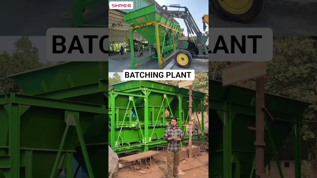 Fly Ash Bricks Machine with Batching Plant | Labour Cost कम करें & Production बढ़ाएं 