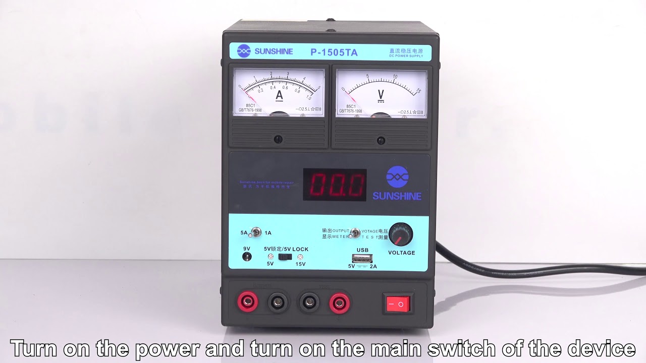 SUNSHINE P-1505TA / 1503TA High Precision DC Power Supply.