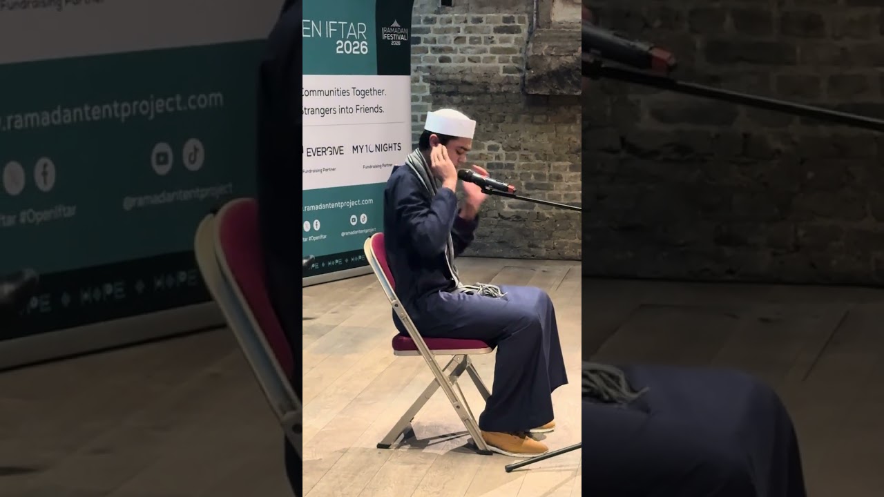 Ramadan Tent Project Open Iftar Qari Yahya Ali Üniversty Oxford 