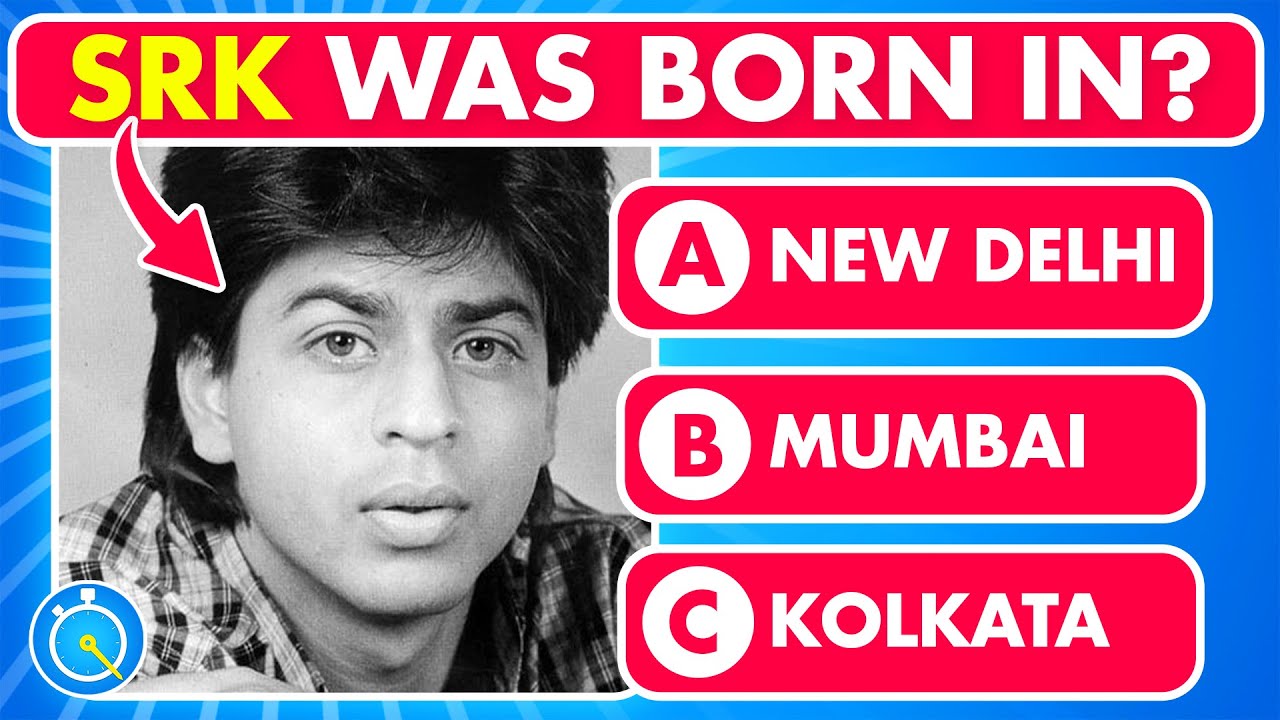 The Shah Rukh Khan Quiz | The SRK Quiz