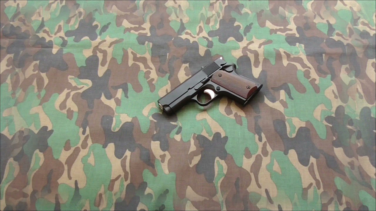 Army Armament R45 (Detonics .45 ) gas  GBB & chrono.