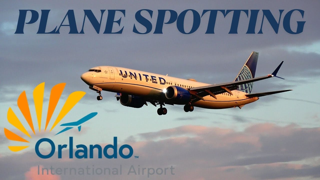 (4K) ORLANDO INTL ARPORT PLANESPOTTING #NEW #best