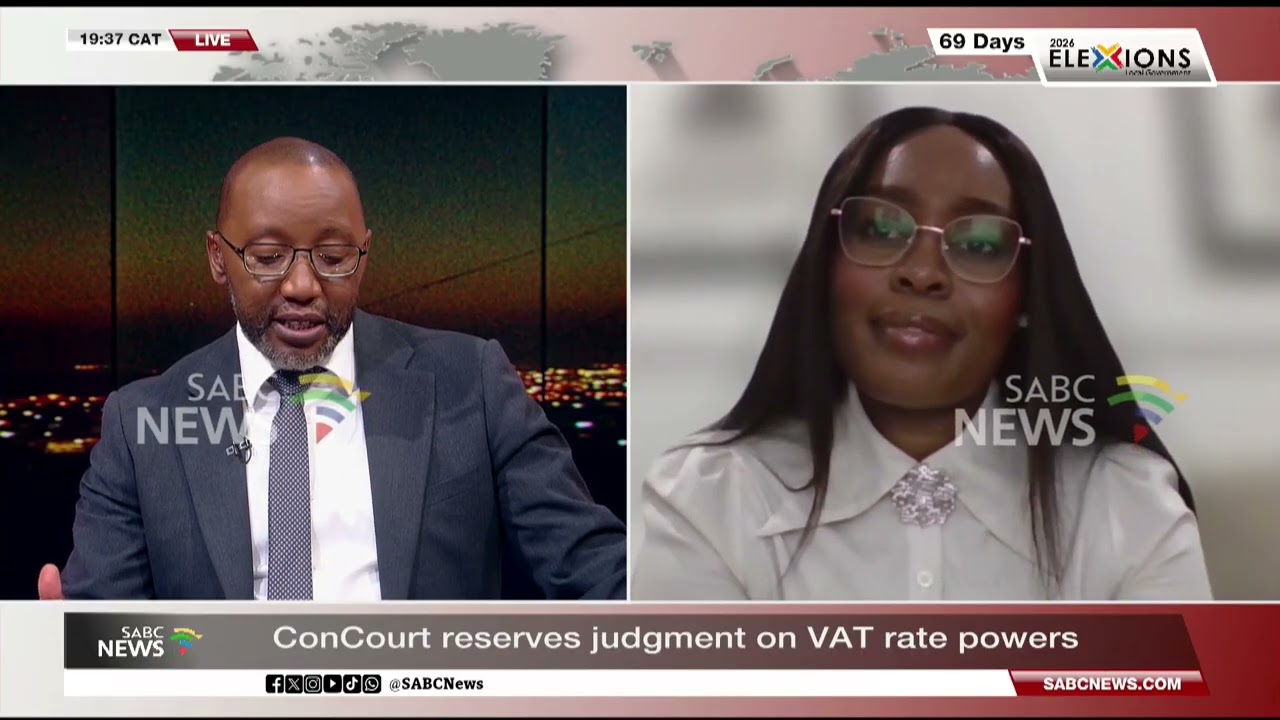 ConCourt reserves judgment on VAT rate powers: Keitumetse Sesana weighs in