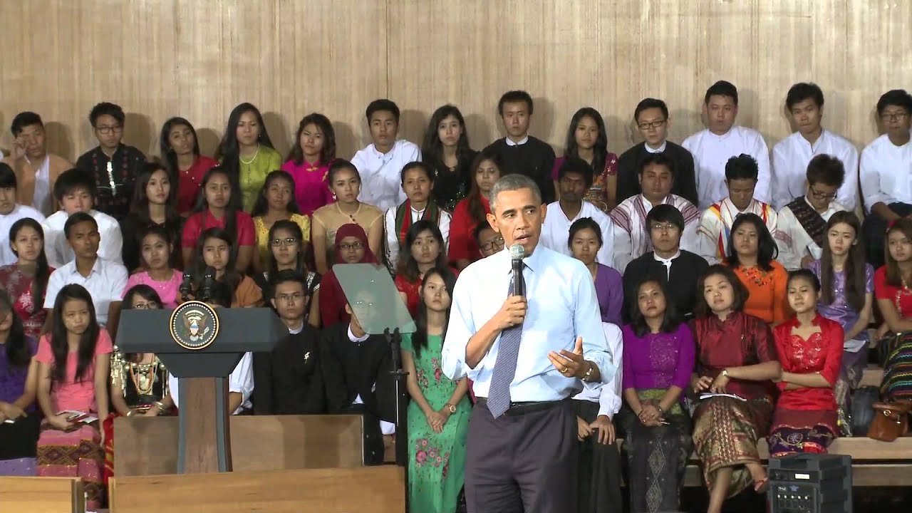 President Obama Answers Southeast Asian Youth&rsquo;s Questions in a Town Hall