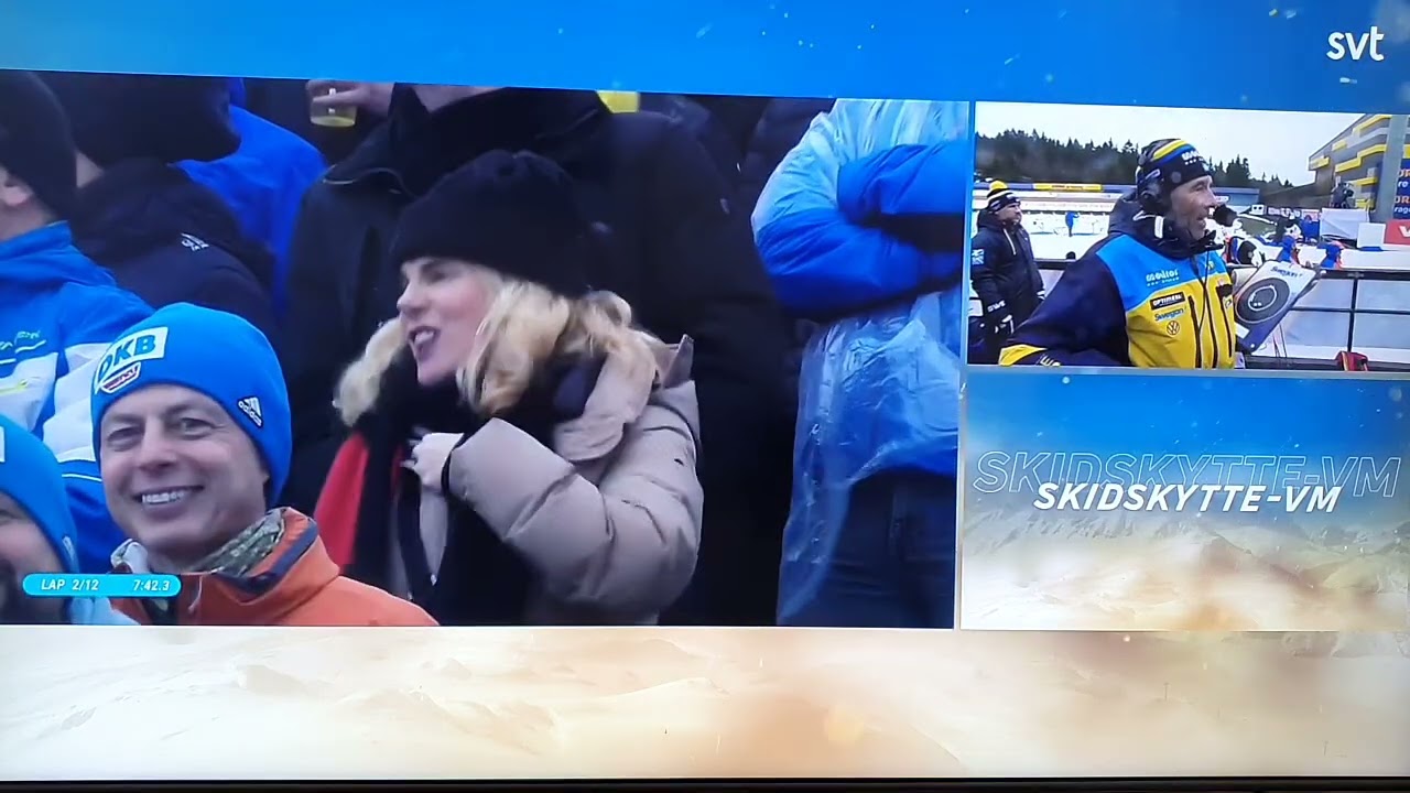 💥 VM Oberhof 2023 🇸🇪 Dam Brons 💫 stafett & intervju efter