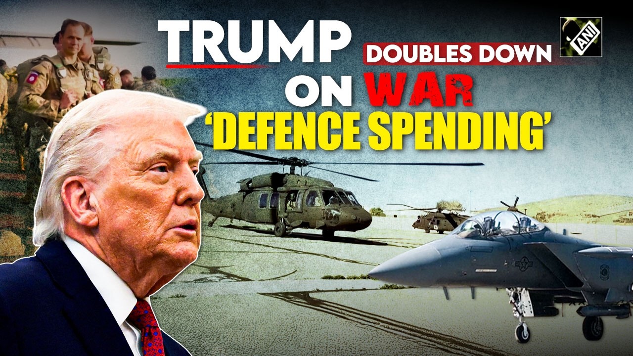 BREAKING: TRUMP doubles down on war spending, proposes 