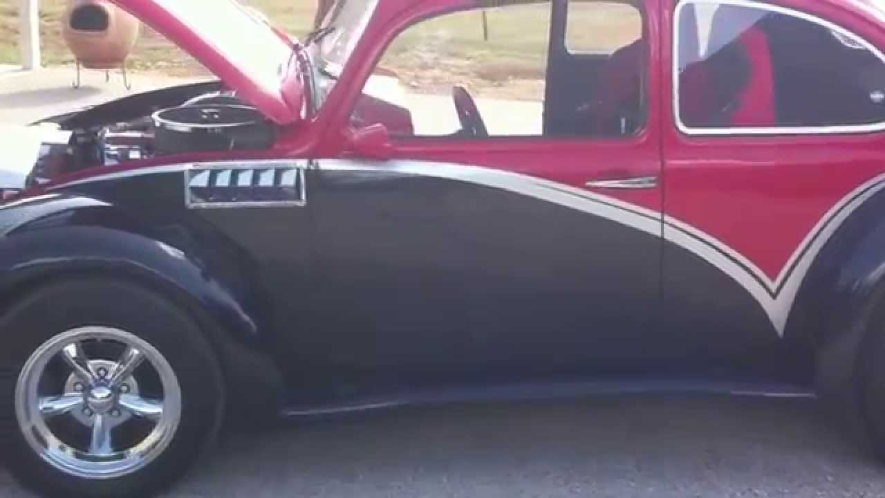 V8 VW Beetle Custom 67 model - RustyGlovebox