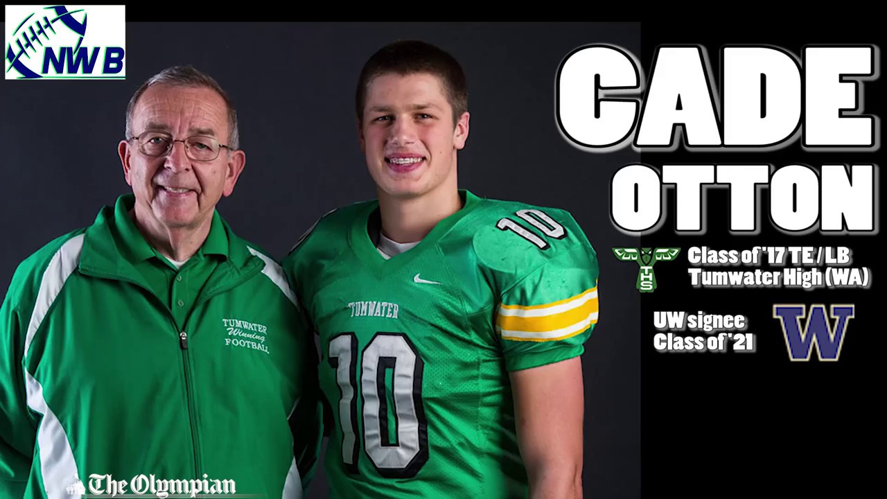 Cade Otton '17 Tumwater High (WA) - Sr Yr #NWBMix