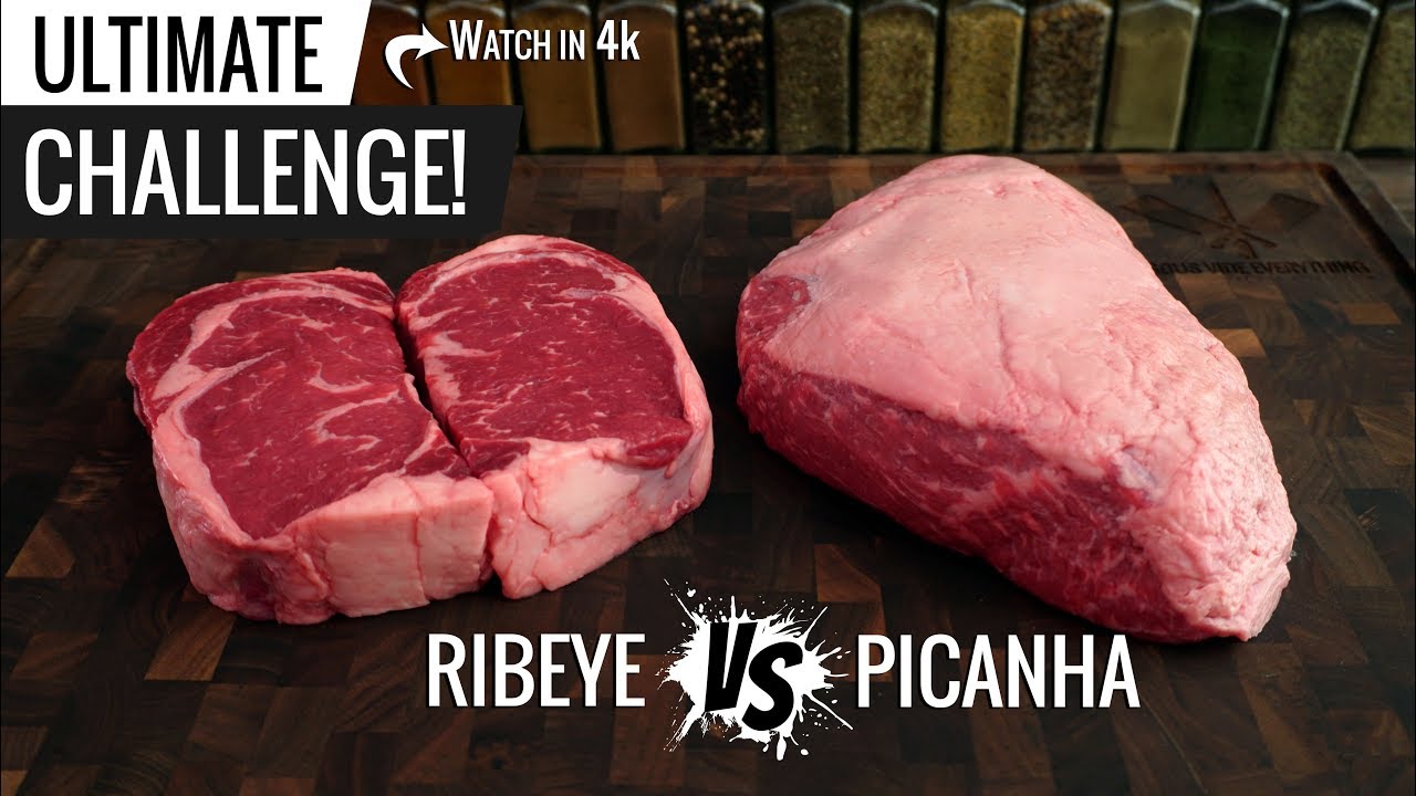 Sous Vide PICANHA vs RIBEYE the ultimate challenge! Cold Grate Technique