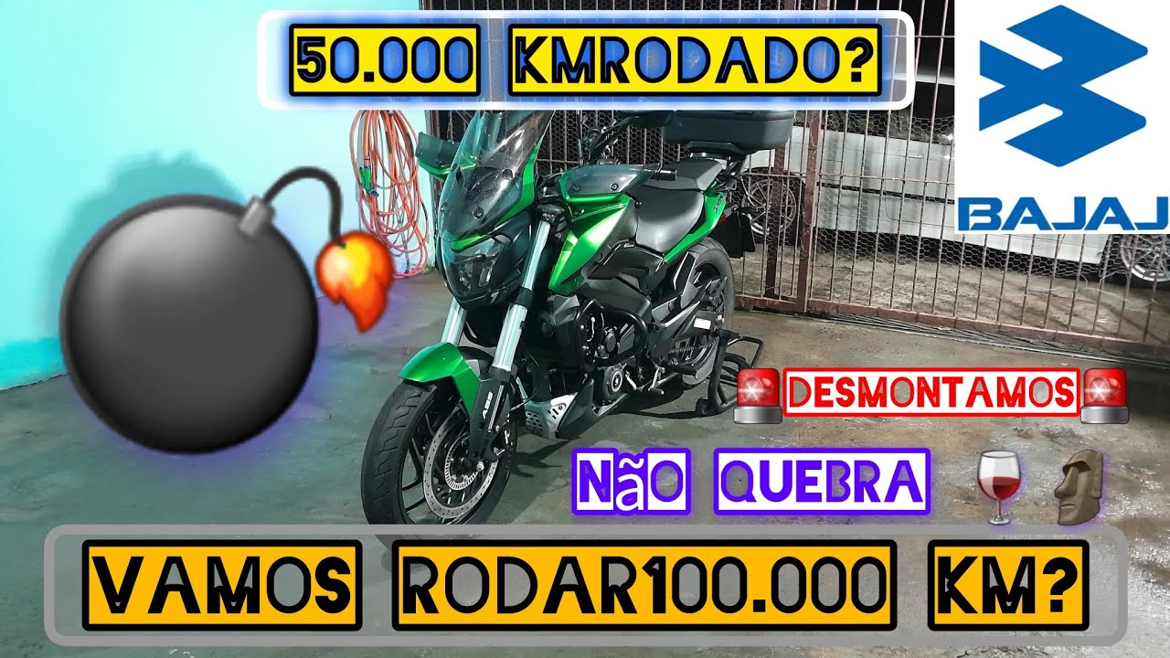 Dominar 400 mais rodada no Brasil 50.000 km
