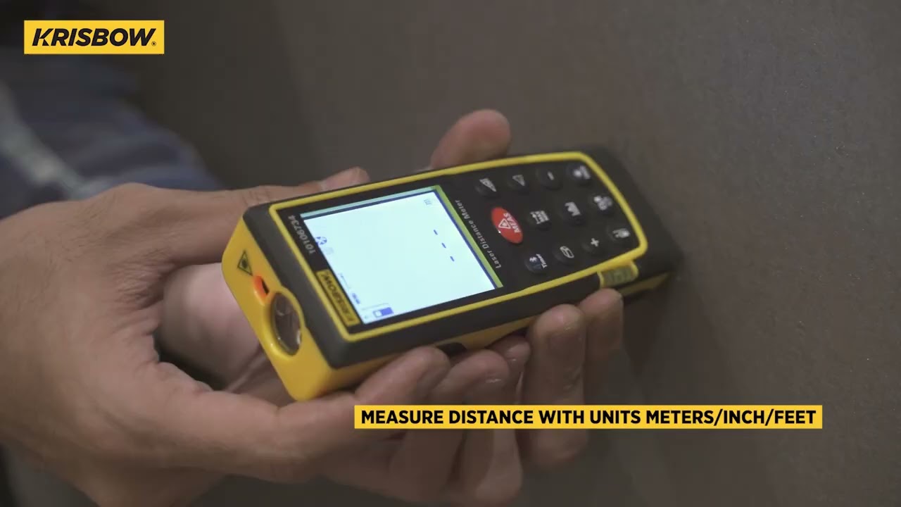 KRISBOW LASER DISTANCE METER 100M PRO
