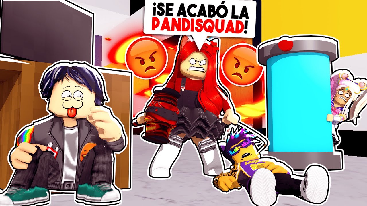 LA *PANDISQUAD* SE ACABÓ por ESTE JUEGO de ROBLOX *NO LO PUEDO CREER*!! (FLEE THE FACILITY)
