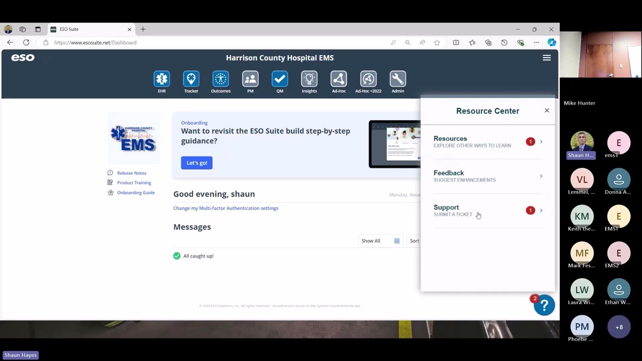 ESO EHR End User Training   part 1