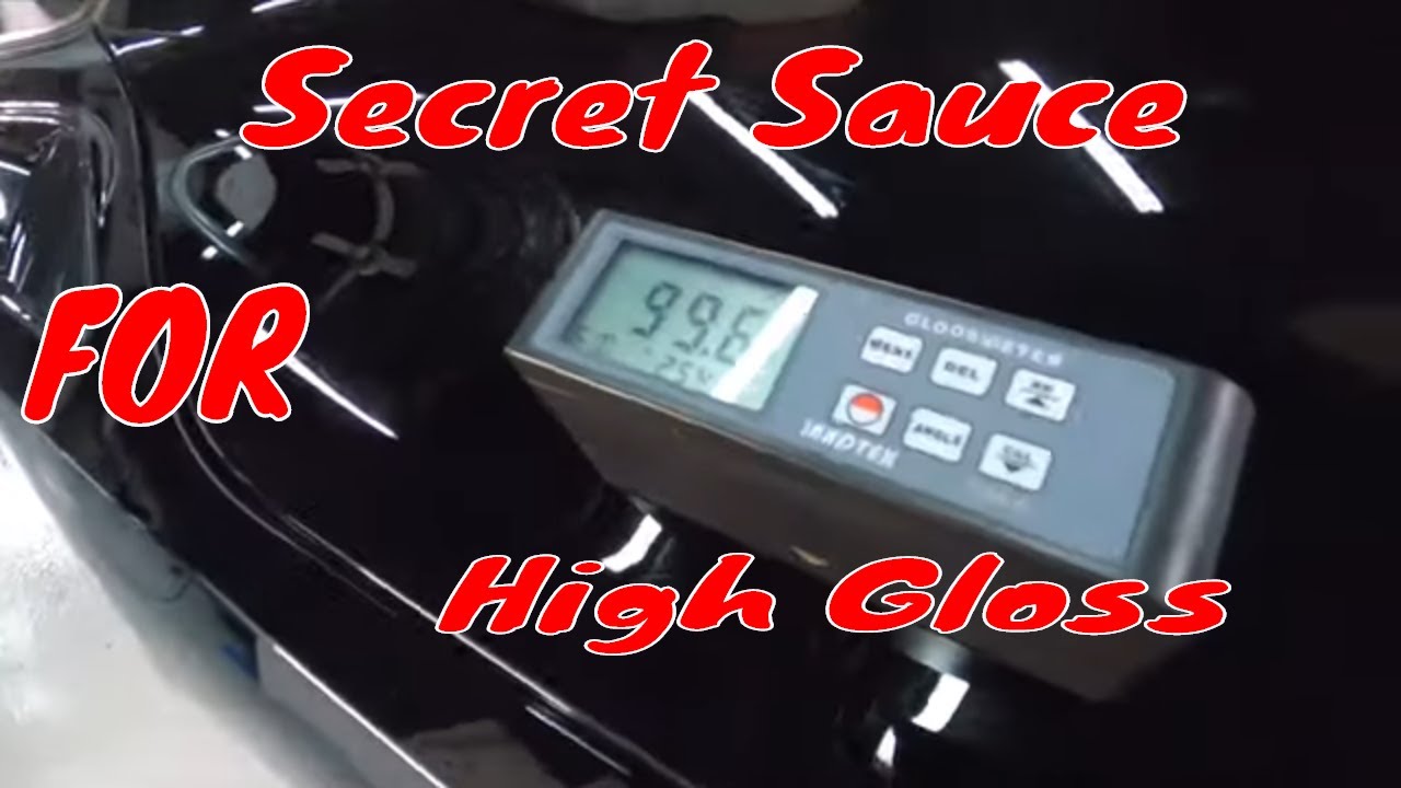 Here Is My Secret Sauce....For Extremely High GLOSS!!