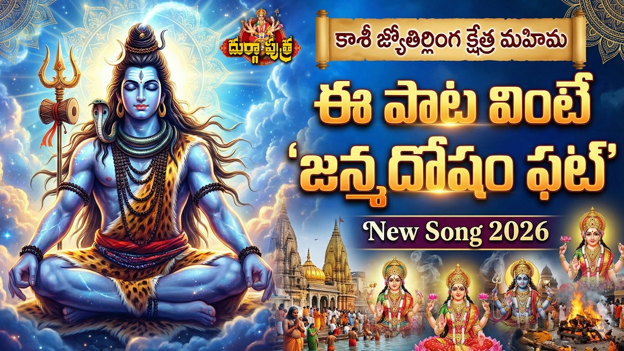 🔴 LIVE: భూలోక కైలాసం కాశీ క్షేత్ర మహిమ || ఈ పాట చూస్తే జన్మ దోషం ఫట్‌ || Lord Shiva Varanasi Song 🙏🙏