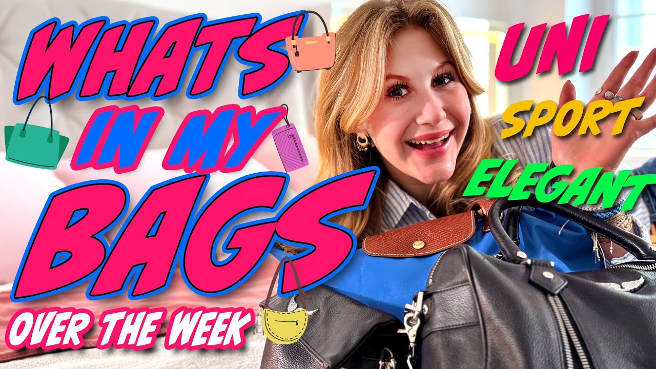 ILIAS WELT - Whats in my Bags (*Uni, Sport, Theater*)