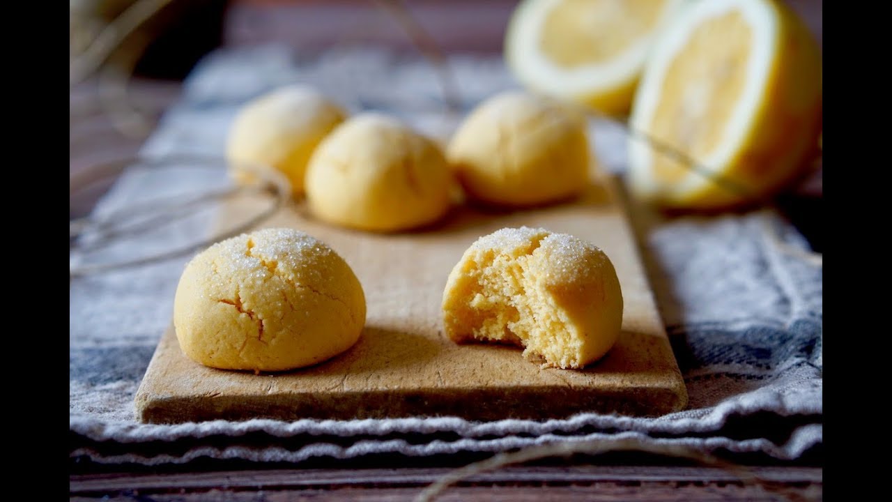 Biscotti al Limone e Farina di Mais