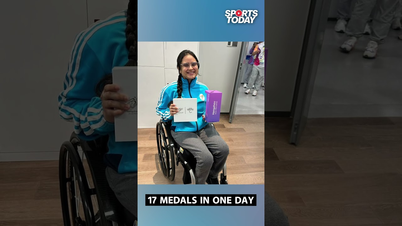 India dominate in Asian Para Games with 17 medals, including six gold | Sports Today