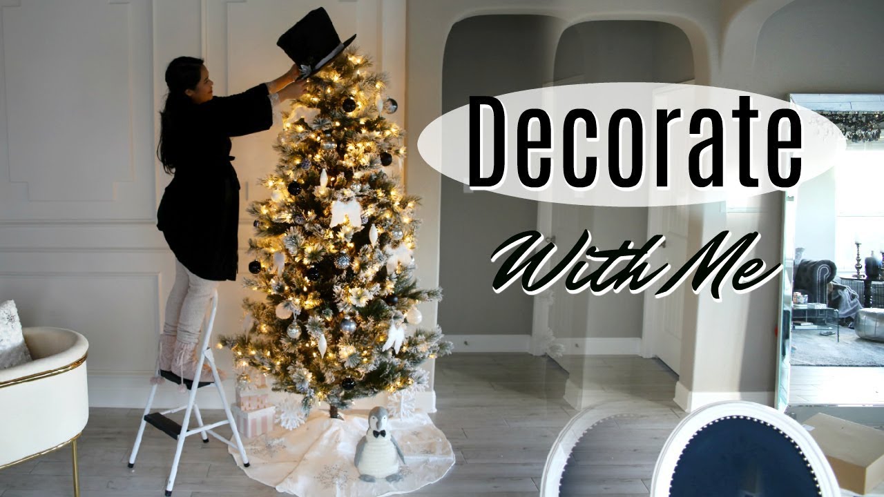 Decorate With Me For Christmas! Christmas Tree Decorating 🎄 Christmas Decor MissLizHeart