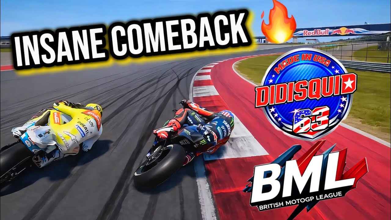 INSANE COMEBACK | MOTOGP 25 | BML ROUND 4 SPRINT RACE